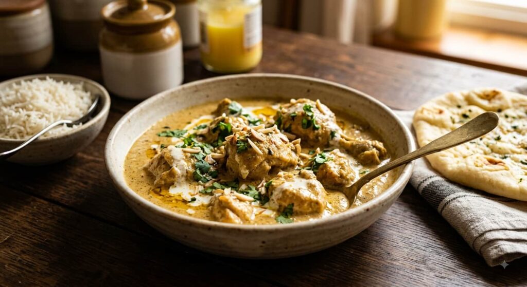 Easy & Creamy Chicken Korma Recipe