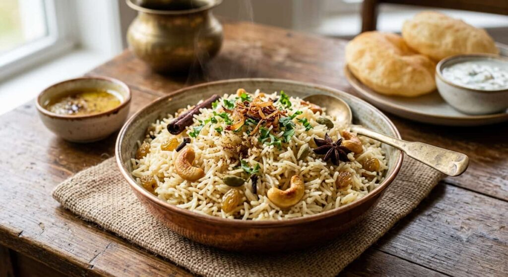 Easy Ghee Rice Recipe (Aromatic & Delicious)