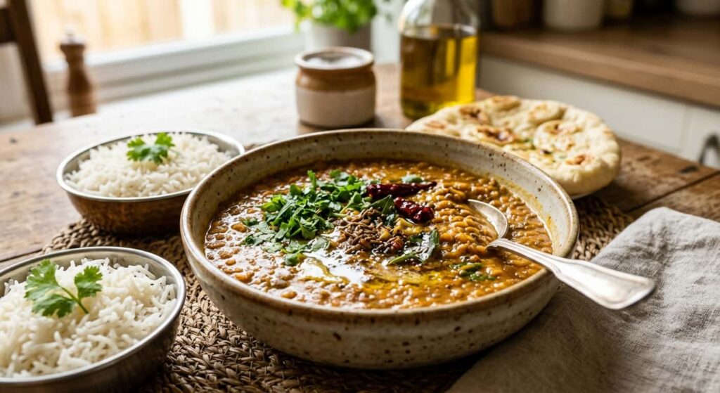 Easy Masoor Dal Recipe (Red Lentil Dal)