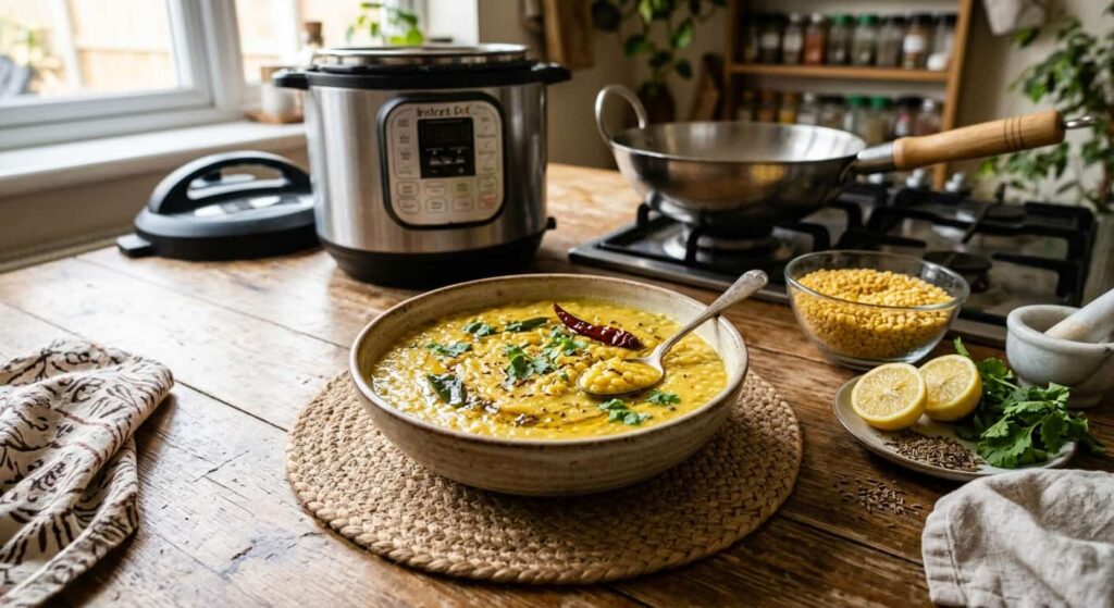 Easy Moong Dal Recipe (Instant Pot & Stovetop)